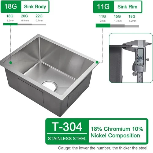 PVD Nano Silver Sink best